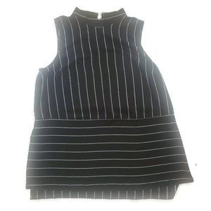 Nine West. Tunic Shirt. Black. Size Large.